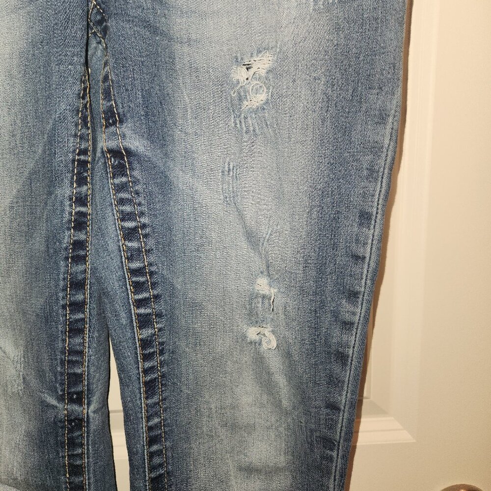 SEVEN7 Brand Slim Boot Cut Jeans Size 6 Cowgirl Style - Picture 13 of 13